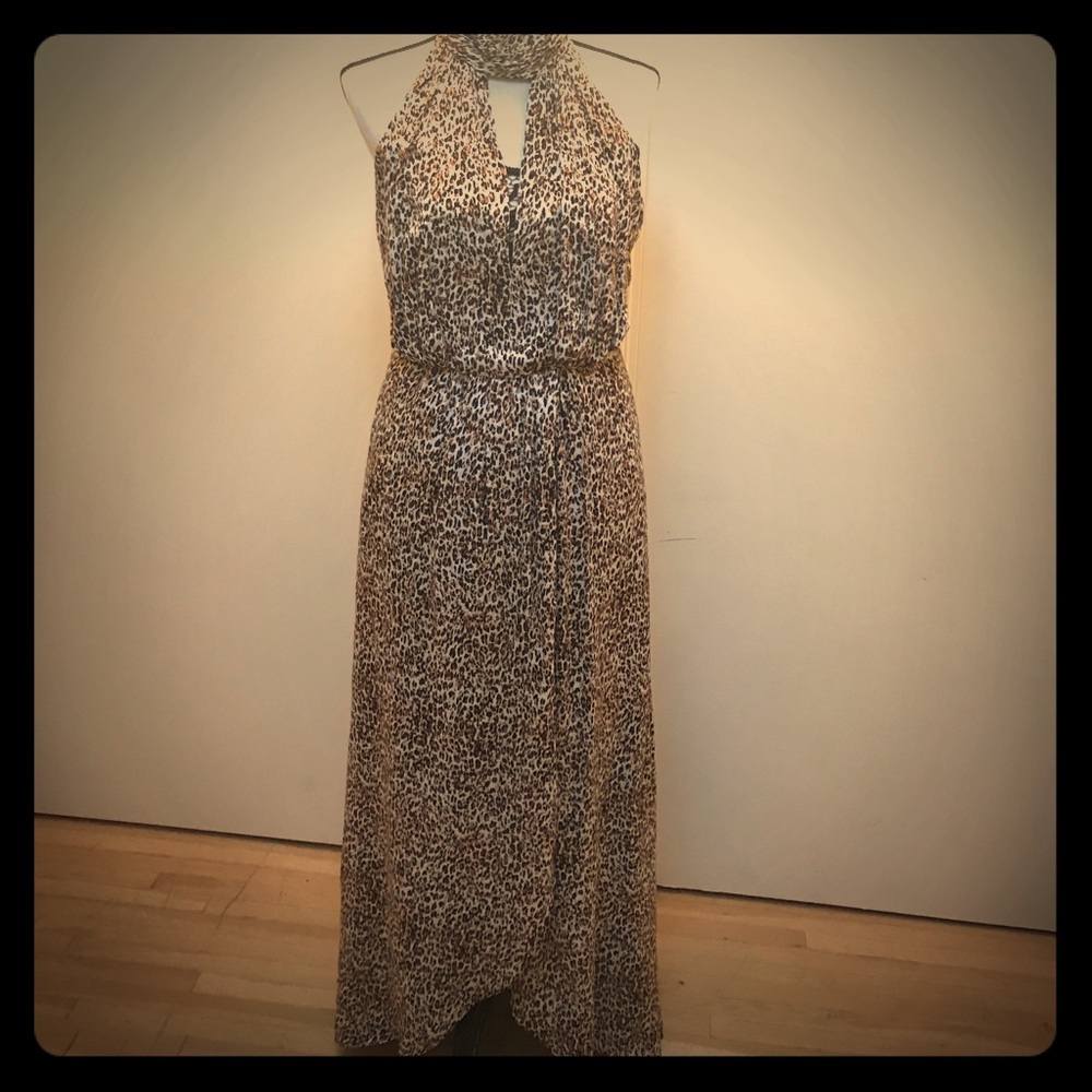 FP Cheetah halter dress